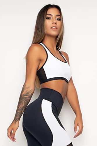 Lodic New Women's Workout Roupfits 2 Piece, Yoga Set Gym Exercício, Leggings, Fitness Activewear, estilo e qualidade brasileiros.