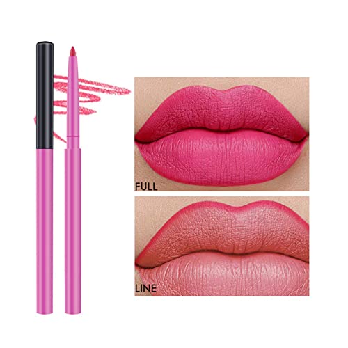 Xiahium Pigment for Lip Gloss 18 Color Lipset Batom Lip Linter Lintering Lipering Liplliner Pen Color Sensational Shaping Lip Liner