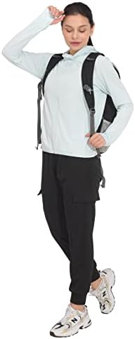 Hody Lovy Sun Protection Jackets UV Roupas UV UPF 50+ camisas de manga longa para caminhada pesca de golfe leve seco rápido