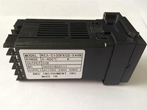 Controlador de temperatura digital da BEFIA PID REX-C100 0 a 400 graus K Saída do relé do tipo