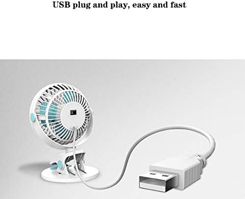 ZCX USB Small Fan Mini Bed Desktop Mudo Fan Recarregável Dormência do aluno Dormência pequena portátil Fan Air Conditioner portátil