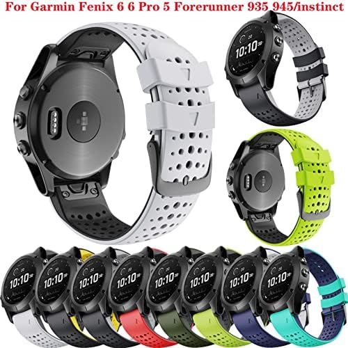 Aehon 22mm VABA DE VALEIRA QUICKFIT PARA GARMIN FENIX 7 6 6PRO 5 5Plus Banda de silicone para abordagem S60 S62 Forerunner 935 945