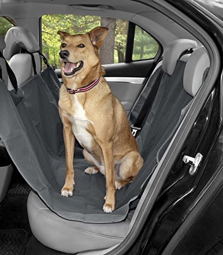 Protetor de assento de carro de TI para animais de estimação, cinza