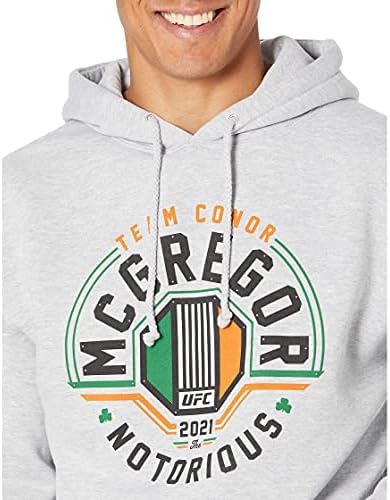 Equipe do UFC Mens Conor McGregor Arch Hoodie