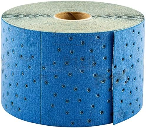 Norton 63642506124 2-3/4 ”x 13 jardas de gelo seco A975 No-fil-AIR MULTRIA AIR CYCLONIC CERAMIC Alumina Rolls, 600 Grit, 4 pacote