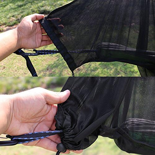 Pys Hammock Bug Net - Rede de mosquitos de 12 'de Hammock se encaixa em todas