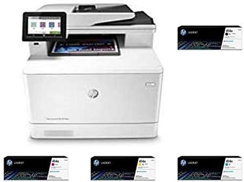 HP Color LaserJet Pro Multifunction M479FDW Impressora a laser sem fio com rendimento padrão 4 cor-de-tomer-cartridges