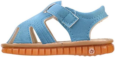 Qietion Toddler Boys & Girls Sandals Sandals Sapatos Anti-Slip de Rubrote