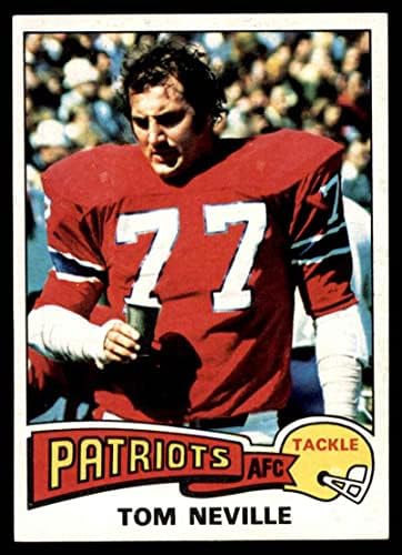 1975 Topps 493 Tom Neville New England Patriots NM+ Patriots Mississippi St St.