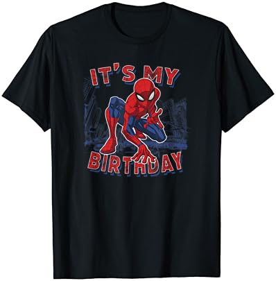 Marvel Spider-Man Classic It's My Birthday T-Shirt