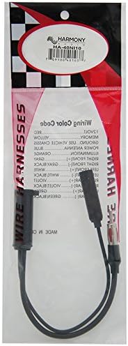Harmony Audio HA-40NI10 Compatível com Nissan Frontier 1998-2001 Estéreo de fábrica para o adaptador de antena de rádio de pós-venda