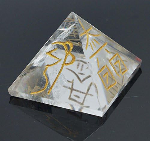 Harmonize o quartzo pirâmide 4 gerador de energia espiritual tradicional Feng shui