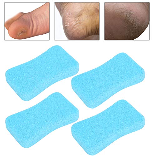 Pedra da pomes, 4pcs Pedra de pedra -pomes para pés Removedor de calo de pele dura e esfoliação portátil de arquivo portátil para remover a pele morta