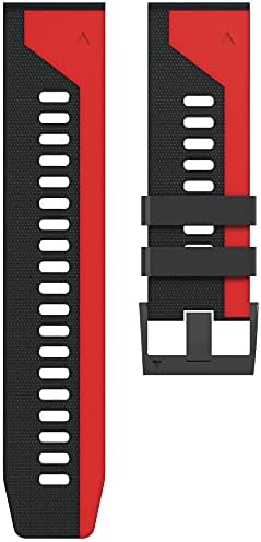 GZIFC 26 mm 22mm Watch Watch Band para Garmin Fenix ​​6x 6 Pro 5x 5 Plus 3 HR 935 Enduro Straps Silicone EasyFit Reduse