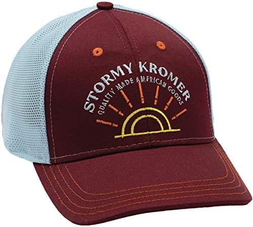 Stormy Kromer Twill Trucker Cap - chapéu de snapback ajustável para homens e mulheres