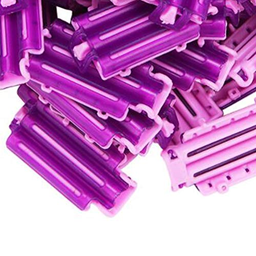 45 PCS Hair perm hastes Chaurs Rollers Rollers Onda Aquecimento da haste Hair Clipe Rolings Ferramenta de estilo de