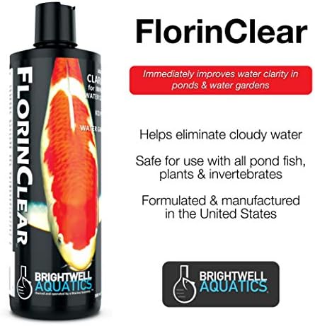 Brightwell Aquatics Florinclear - Clarificador para lagoas e jardins aquáticos, elimina a água nublada, 2 litros