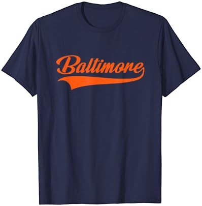 Baltimore Hometown Pride - MD - Design de retrocesso - Camiseta clássica