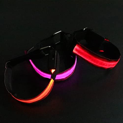 Bracelets de brilho de brilho Toyvian Glow 12 PCs LED Sports Running Glow Bands Running Brand Band Bands para Acessórios ao ar
