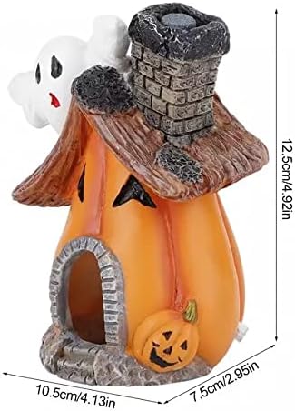 Loyeh Cartoon Pumpkin House, Resina Aquário Decoração Ornamento simulado escondido para camarão de peixe