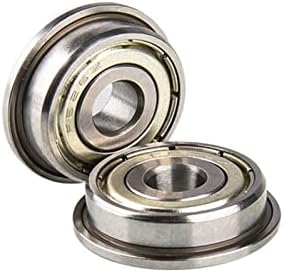 Flange da ESAAH 1PCS rolamento com borda de retenção F6300 6301 6302 6303 6304 6306 6306 ZZ/2RS