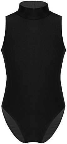 FeShow Kids Girls 'Camisole Leotard Athletic Sports Tops Tops Ginástica Ballet Dança vestida