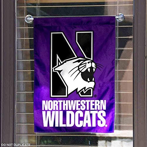 Northwestern Wildcats Garden Bandle Yard Banner