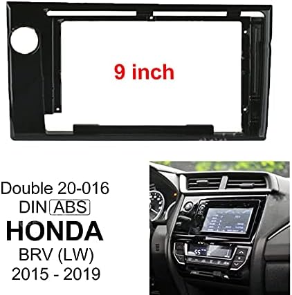 Painel de rádio de carro de 9 polegadas para para Honda BRV 2015-2019 Estrutura de traço estéreo