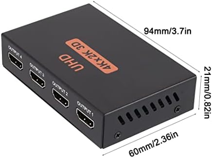 Greewen 1080p4 Hub compatível com HDMI amplificador multi-distribuidor (1 I