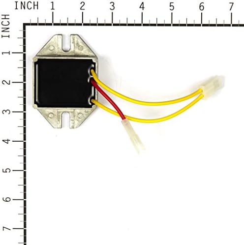 Briggs & Stratton 845907 12 Volt Regulador substitui 797375, 691185, 394890