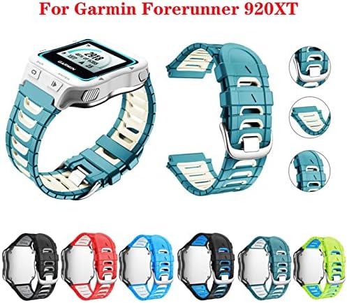 Daikmz colorido de pulso de silicone banda de pulseira para Garmin Forerunner 920xt Strap com pulseira de ferramenta Strap