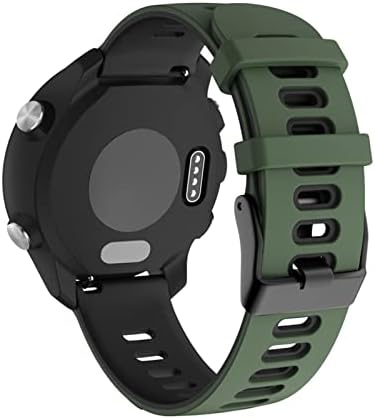 Faixa de vigilância de silicone otgkf para Garmin Forerunner 245 245m 645 Watch Strap Wrist para Garmin Vivoactive 3 WatchBand