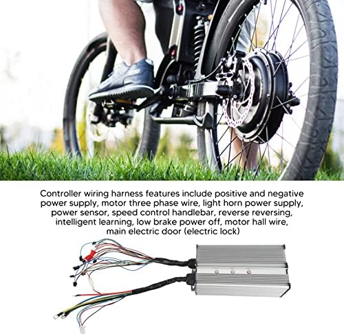 Controlador sem escova de bicicleta elétrica JEANOKO, liga de alumínio ABS Visualizada Visualizada Bicicleta elétrica LCD