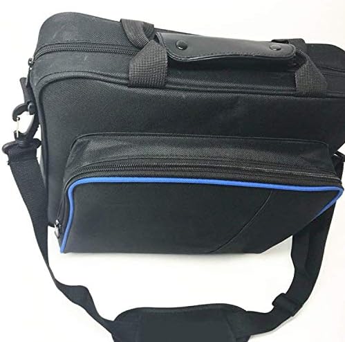 Peças e acessórios Caixa de transporte, resistente Durável portátil Nylon Tafeta Travel Bag de Videogame Saco de Videogame para PS4, PS4 Slim Black -Large -