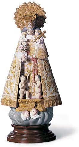 Lladró Nossa Senhora da estatueta abandonada. Edição numerada. Porcelana Nossa Senhora da figura abandonada.