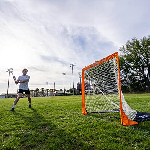 RUKKETE SPDR AÇO PORTÁVEL DE LACROSSE, Ultra Strong Pop Up LAX Net para tiro no quintal, colapsível, dobrável, objetivos de viagem, Escolha entre 4x4 ou 6x6