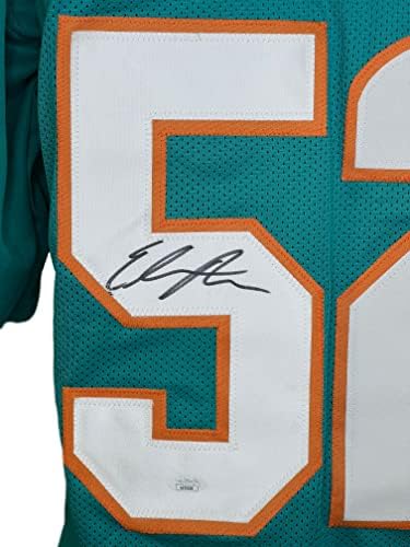 Elandon Roberts autografou assinado Jersey NFL Miami Dolphins JSA CoA