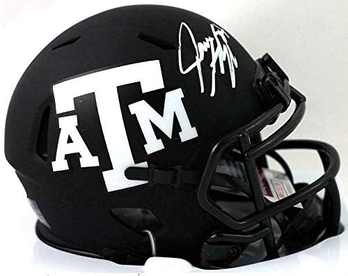 Jace Sternberger autografou o Texas A&M Eclipse Mini Capace