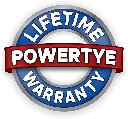 PowerTye 2in x 8ft came fivela tie -in -down com os gancho S - fabricado nos EUA - 600 lb. Limite de carga de trabalho / 1.800 lb.