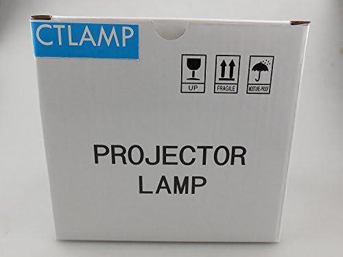 CTLAMP 5J.J0W05.001 Lâmpada de projetor de substituição com alojamento compatível com Benq W1000 W1000+ Projetores