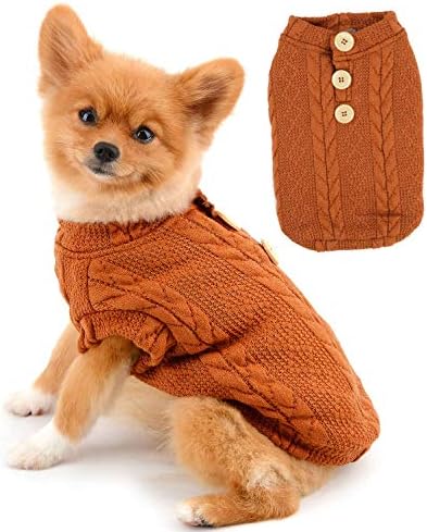 Selmai malha suéteres para cães pequenos extras meninos meninos moda trigo tecer jumers jumpers inverno pullover quente chihuahua