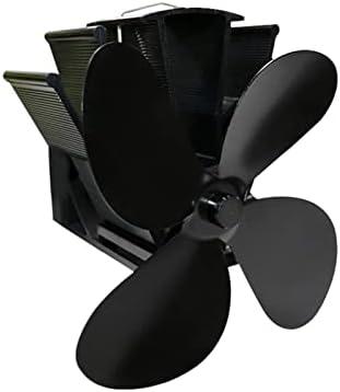 AAA AA AA AYYYSHOPP Black Firplace Fan 4 Blades