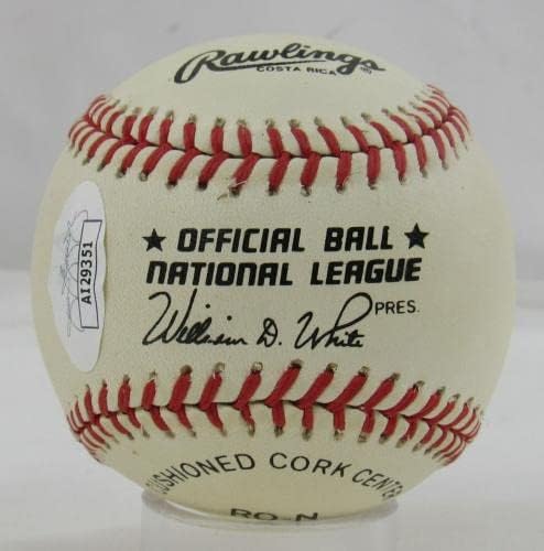 Stan Musial assinado Autograph Autograph Rawlings Baseball JSA AI29351 - Bolalls autografados