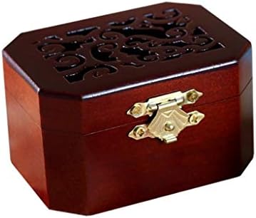 Caixa de música xjjzs caixa de música retro -octogonal caixa de música de madeira presente de aniversário criativo para meninos e garotas namoradas