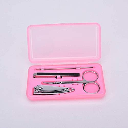 Manicure 4pcs/set Pedicure profissional Manicure Conjunto de unhas Cutícula Clipper Ferramenta portátil Ferramentas de corte de