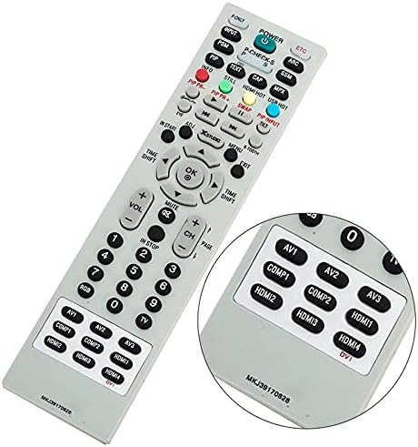 MKJ39170828 Replaced Service Remote Control fit for LG LED LCD TV DU-27FB32C DU27FB32C 49UH6500 60UH655060 60UH6550-UB