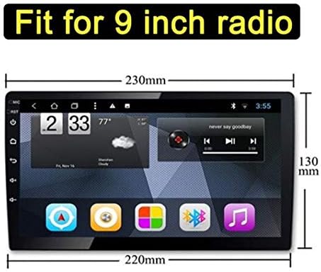 XMEIFEI PARTS CAR RÁDIO FASCIA PARA KIA MANUAL DE FORTE AC 9 polegadas Painel de painel Painel Painel Instalação de painel Montagem