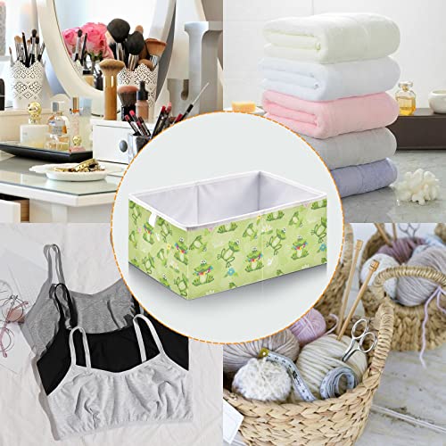 Cubos de armazenamento de armazenamento de cubos de cubos de cubos cubos de brinquedos à prova d'água para caixas de organizador de cubos para crianças armário de berçário armário de banheiro meninas meninos - 15.75x10.63x6.96 em