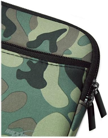 Caixa de onda de caixa compatível com Onyx Boox Darwin 9 - Terno de camuflagem com bolso, neoprene camuflane zipper bolso