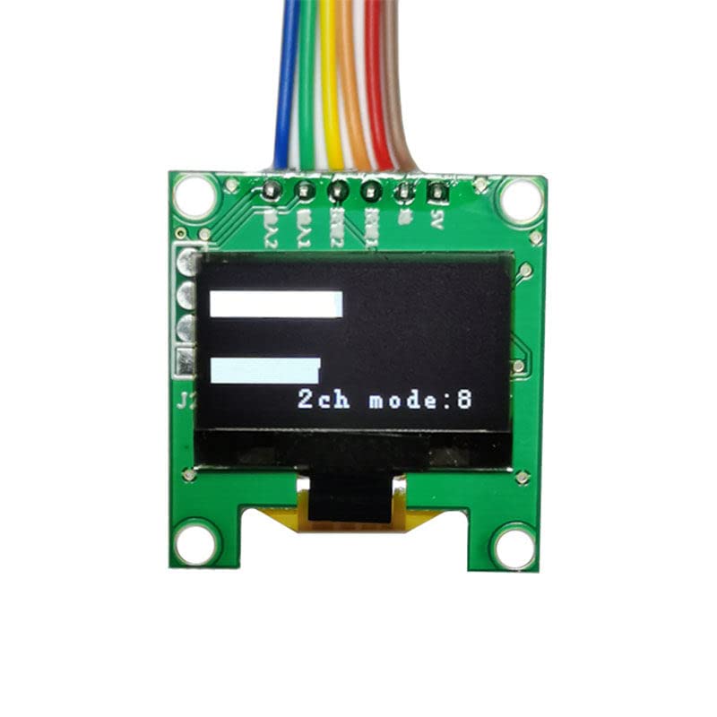 Analisador de exibição de espectro OLED de 0,96 polegadas MP3 PC ANALIFICADOR DE ÁUDIO INDICADOR DE AUDIÇÃO RHYTHM Analisador